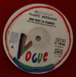 Plastic Bertrand : Tout Petit la Planete - Disco Computer